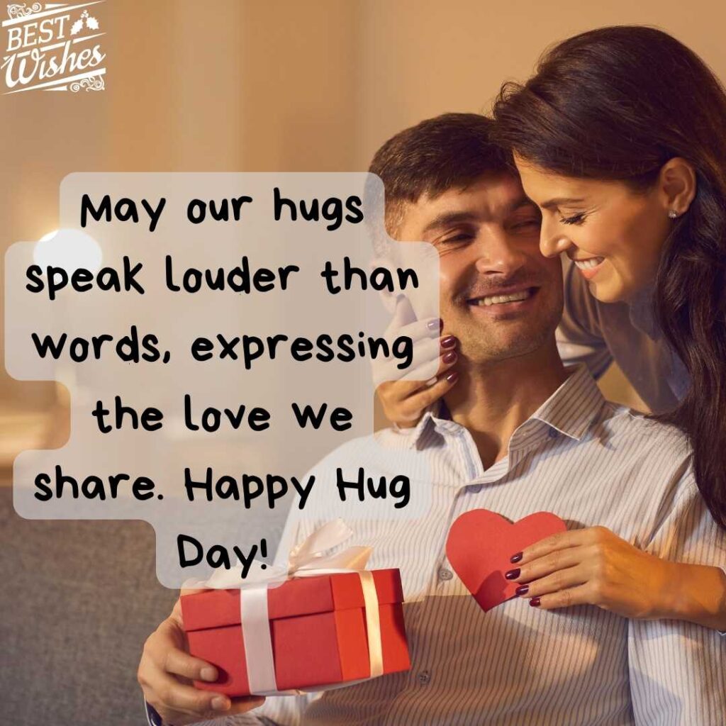 Happy Hug Day wishes