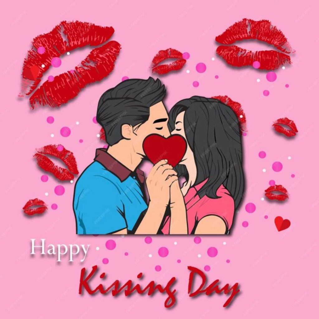 Happy Kiss Day my love