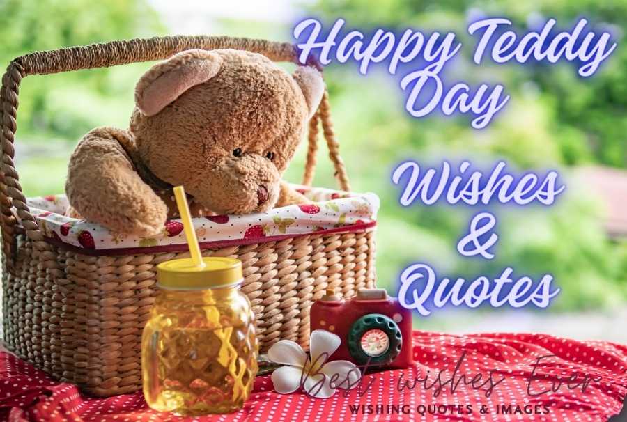 Happy Teddy Day banner