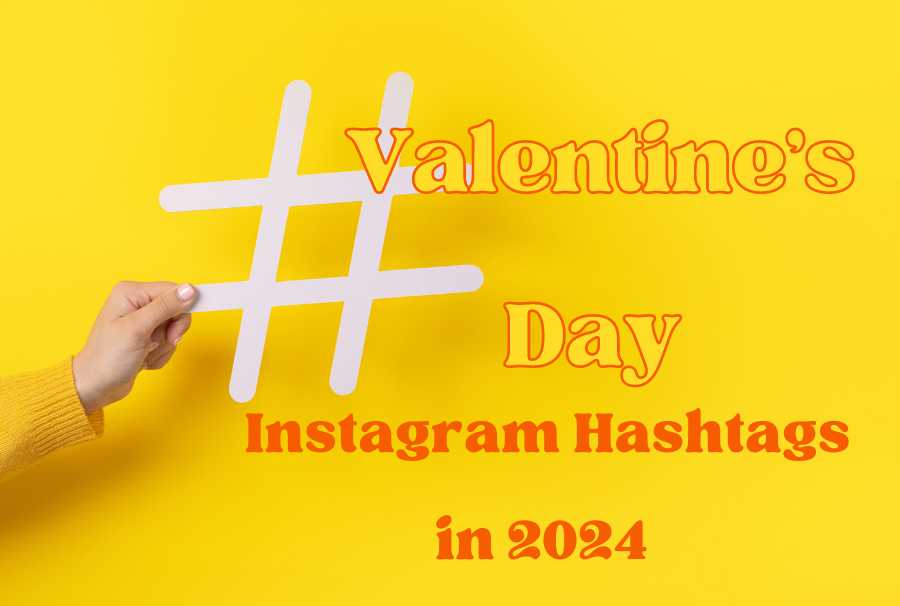 Hashtags valentine day