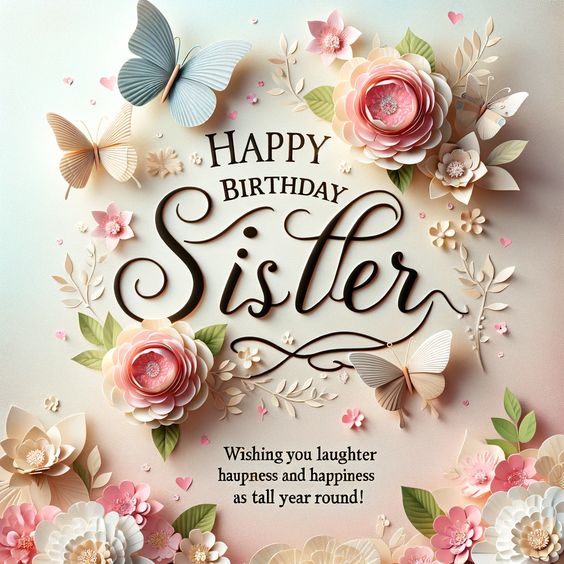 Birthday Wishes For Sister