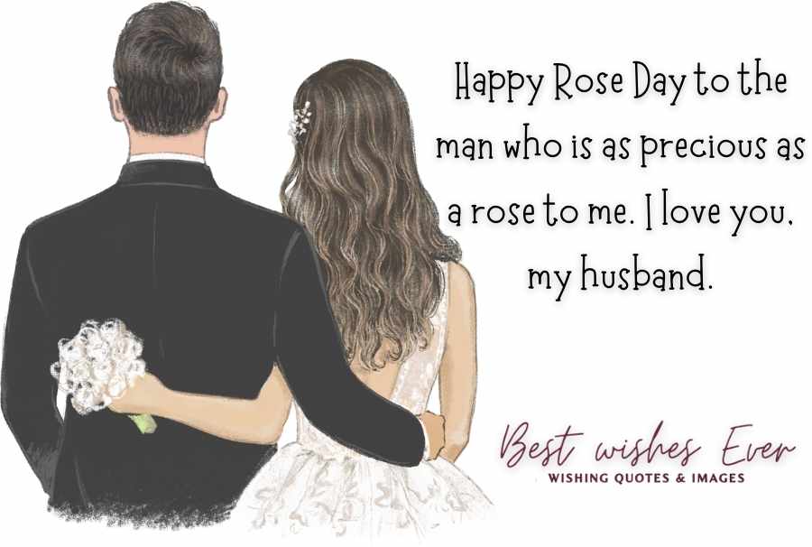 Rose Day Quotes for husband