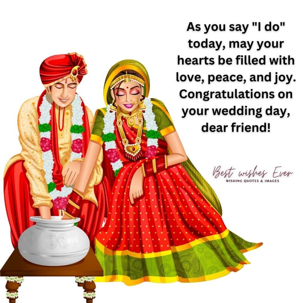Wedding Wishes for Friend